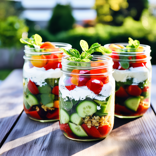 Mason Jar Salads