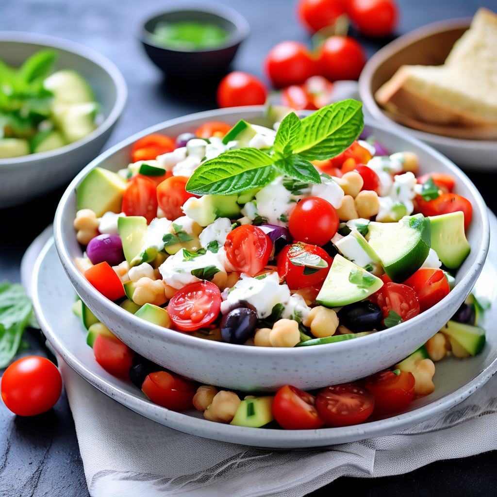 Mediterranean Chickpea Salad