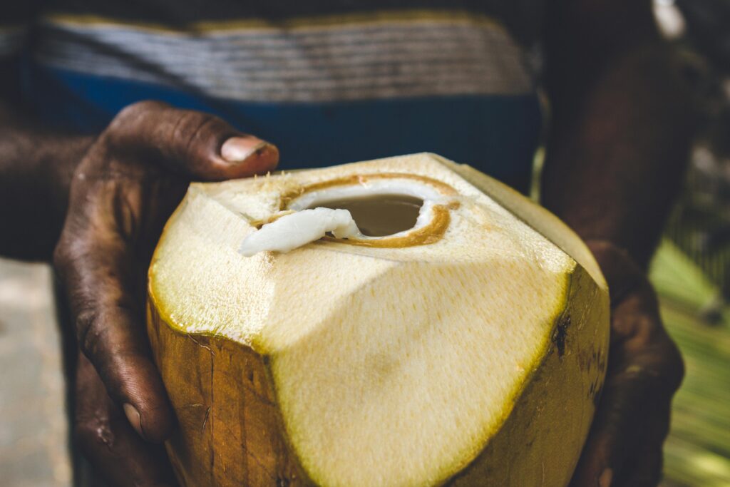 Tender coconut water