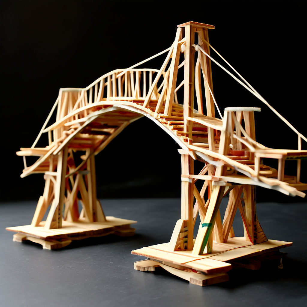 Popsicle Stick Bridge Building 